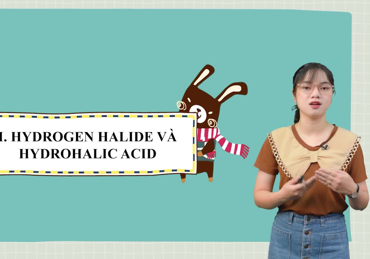 2. Lý thuyết về Hydrogen halide