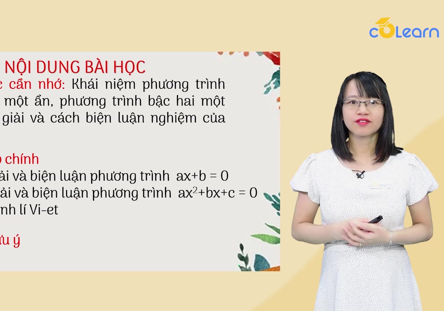1. Kiến thức cần nhớ